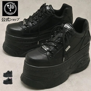 【公式SHOP特典キズ補修液付】ヨースケ 厚底スニーカー メンズ 11cm 厚底フラット （予約）は10月中旬入荷分予約販売