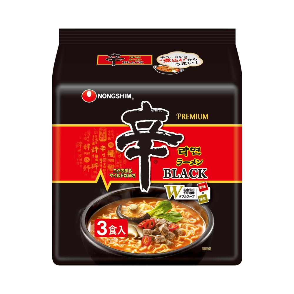 辛ラーメンシリーズ (36個セット, 辛ラーメンブラック)
