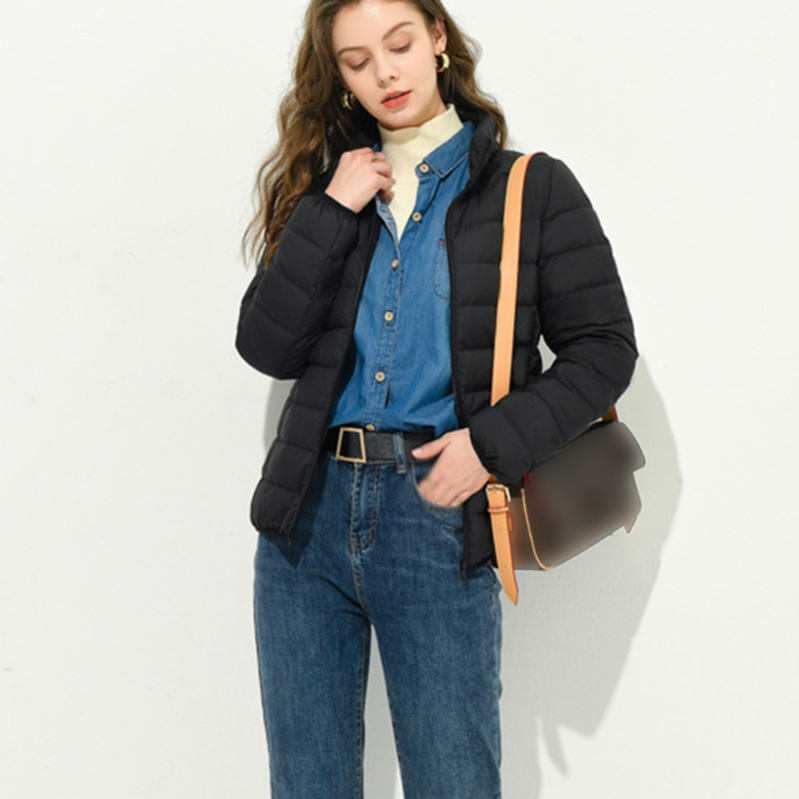 レディース ダウンジャケット 軽量 ショート 暖かい ウルトラライト コンパクト収納 ダウン コート おしゃれ 防風 防寒 暖かい ライトダウン 軽量 防風 防寒 暖かい OceanMap