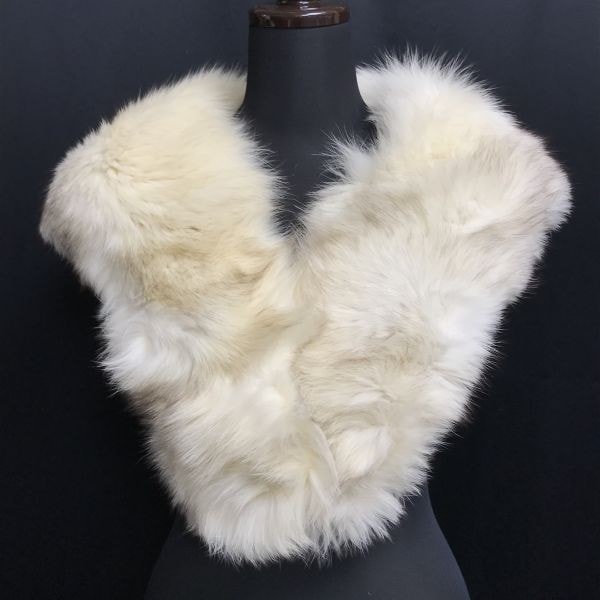 オスロ ロワジール/OSLO LOISIRSAGA FOX/サガフォックス/ファーティペット【幅10-16cm/全長122cm/白系/white】成人式/着物/tippetcCM90