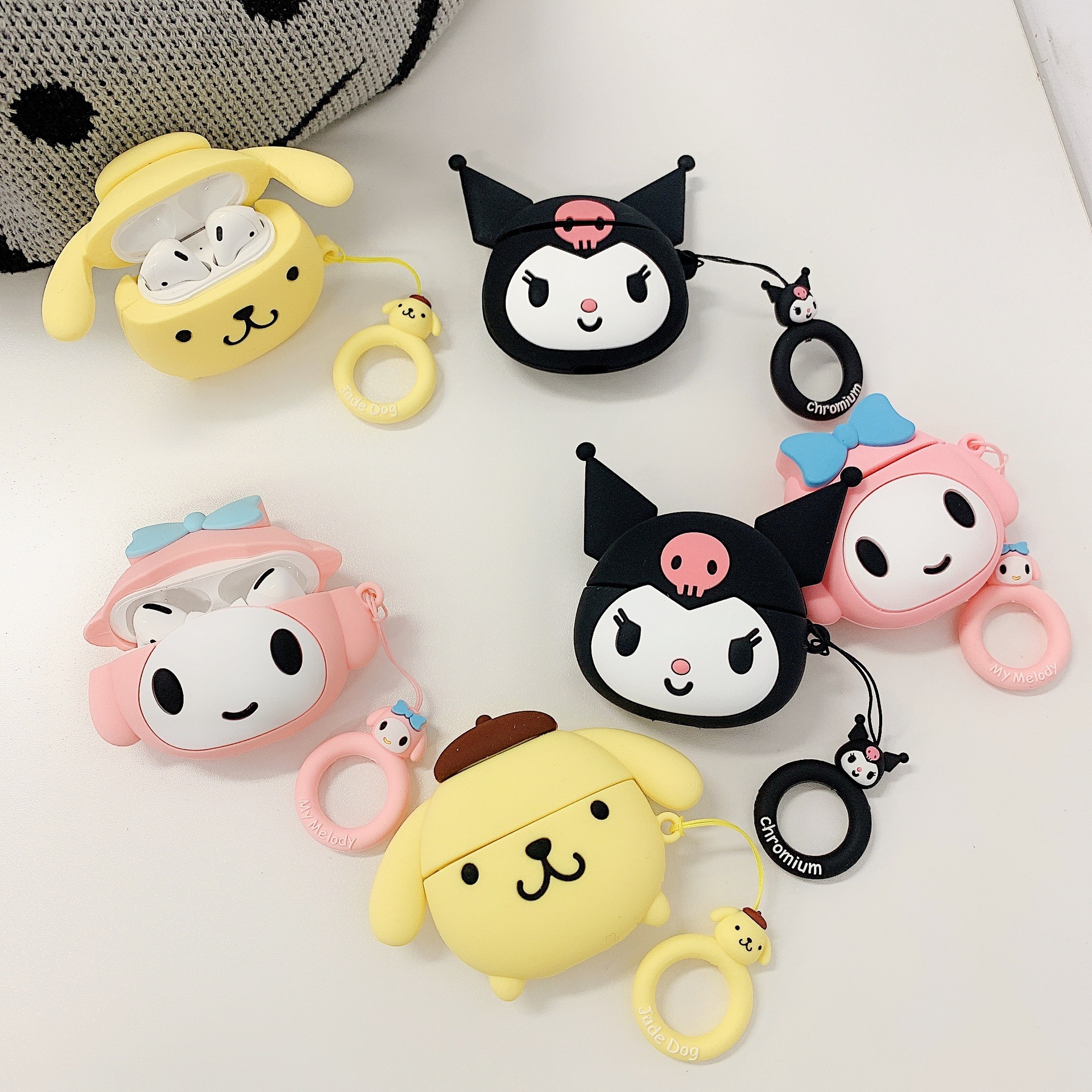 【优质产品】サンリオ人気 airpods pro ケース ハンギョドン シリコーン かわいい Airpods pro2 ケース AirPods 第3世代ケース シナモロール マイメロディ