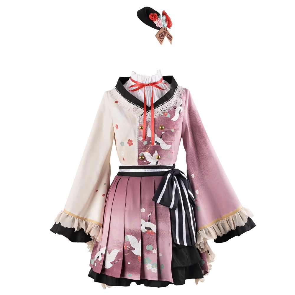 プロジェクトセカイ カラフルステージ!feat.初音ミク　セット服　プロセカ コスプレ 25時ナイトコードで　和風ロリータ　暁山瑞希　コスプレ衣装