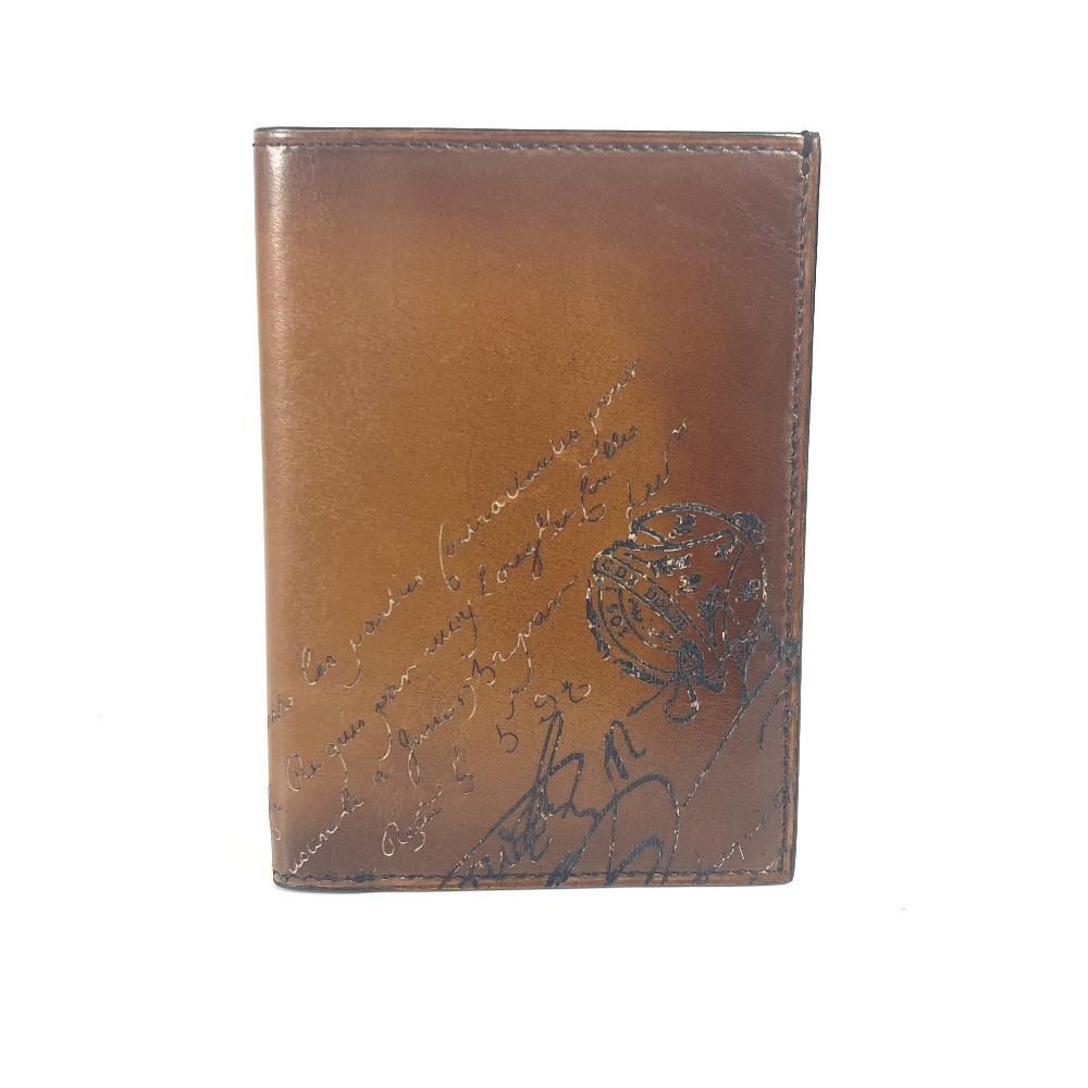 Berluti ベルルッティ パスポートケース ロゴ パスポートカバー