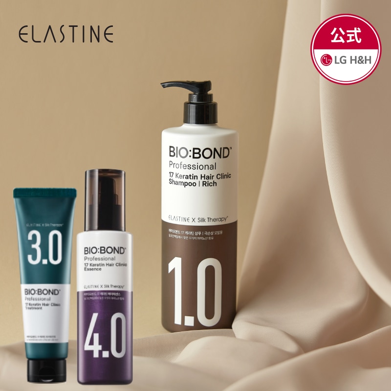 Qoo10] Elastine X Silk Therapy Bio Bond 【公式】エラスチンX
