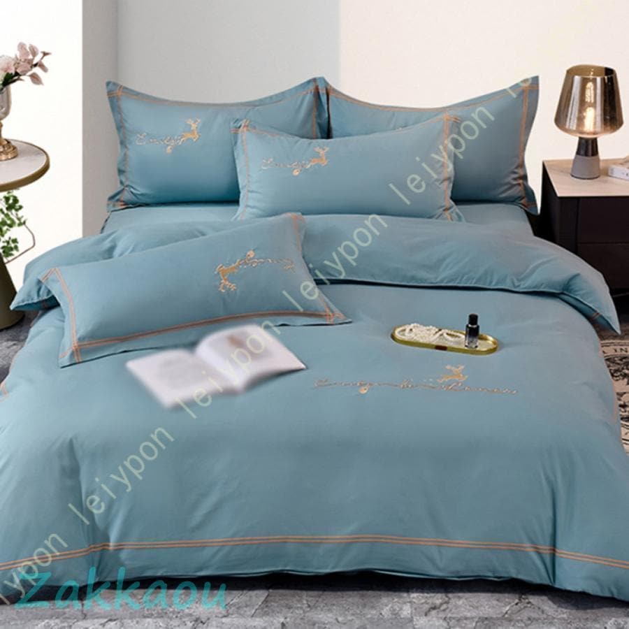 姫系 布団カバー 3点セット 綿 掛け布団カバー シングル おしゃれ 北欧風 寝具カバーセット 刺繍 フリル 洋式 ベッドカバー ダブル ベッドスカート