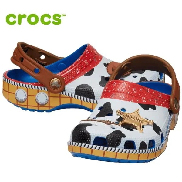 クロックス キッズ サンダル 子供 ピクサー トイストーリー ウッディ クロッグ 男の子 女の子CROCS 209470 KIDS TOYSTORY WOODY CLOG