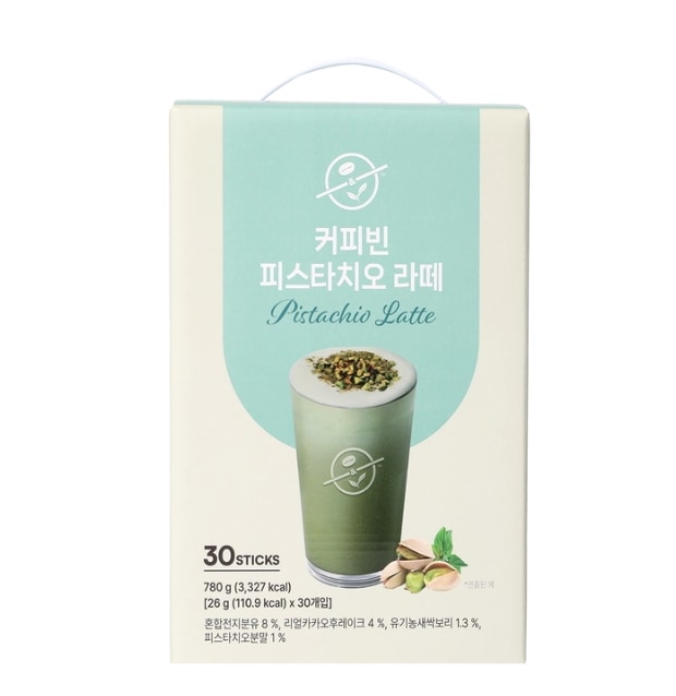 コーヒービーン ピスタチオラテ 26g x 30ct