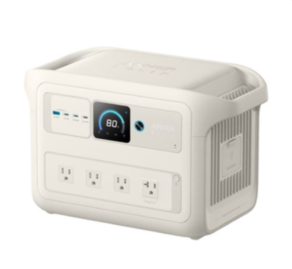 Solix C1000 PLUS オフホワイト 急速充電54分防災 ポータブル電源 　新品