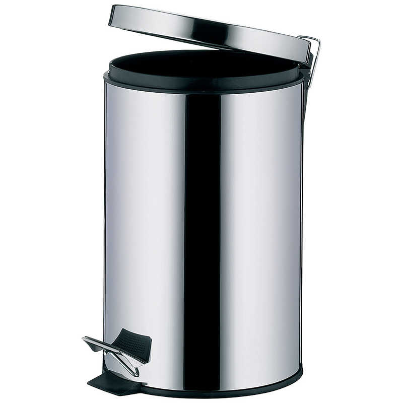 ケラ　ペダルビン 12L MALTA シャインシルバー [12L /ペダル式]　10925ゴミ箱