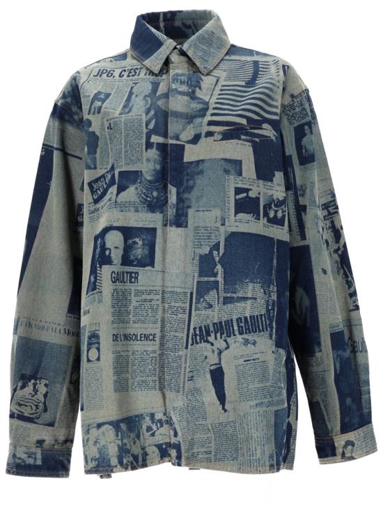 JEAN PAUL GAULTIER Women Shirts ST045 D0275568 DENIM