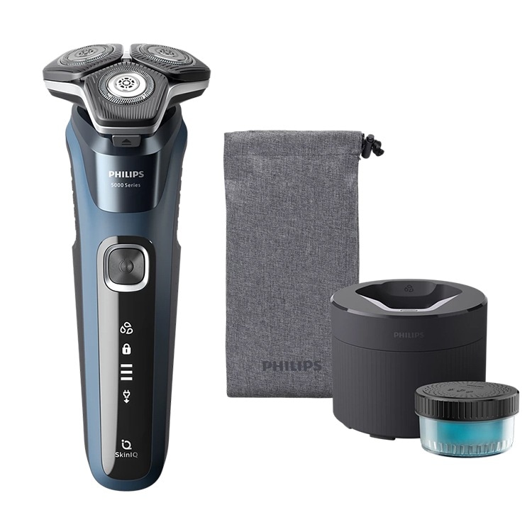 Philips フィリップス ウェット＆ドライ電動シェーバー S5880-60 S5880/60 Philips shaver 5000 Series 回転式 洗浄器付 充電式