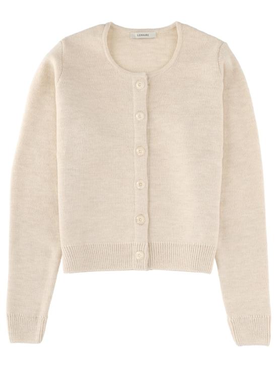 LEMAIRE Women Sweater TO1411 LK1028WH048 WHITE