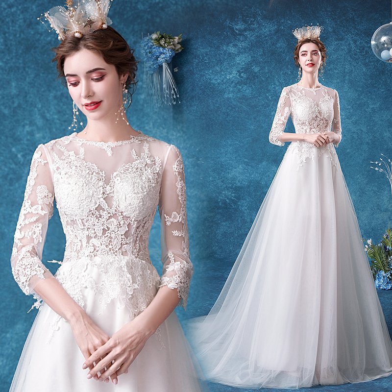 ウエディングドレス ウェディングドレス 二次会 ドレス 花嫁 Aライン ブライダル ワンピース 結婚式 演奏会 フォーマルドレス ハートカット ロングドレス