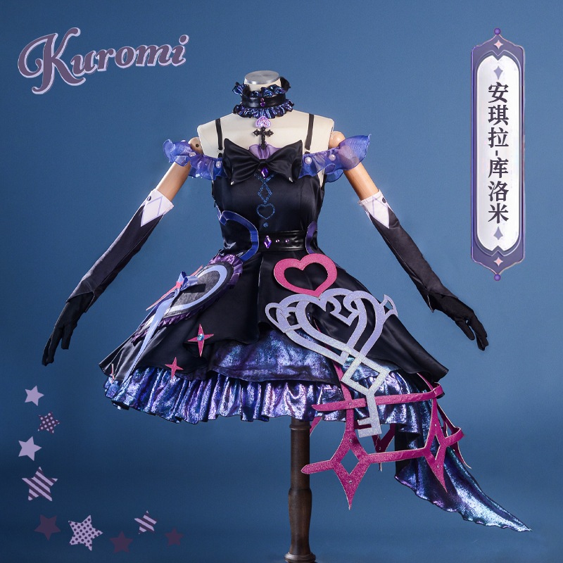 新王の栄光のコス クロミハートアンジェラコスプレ二次元アニメ衣装