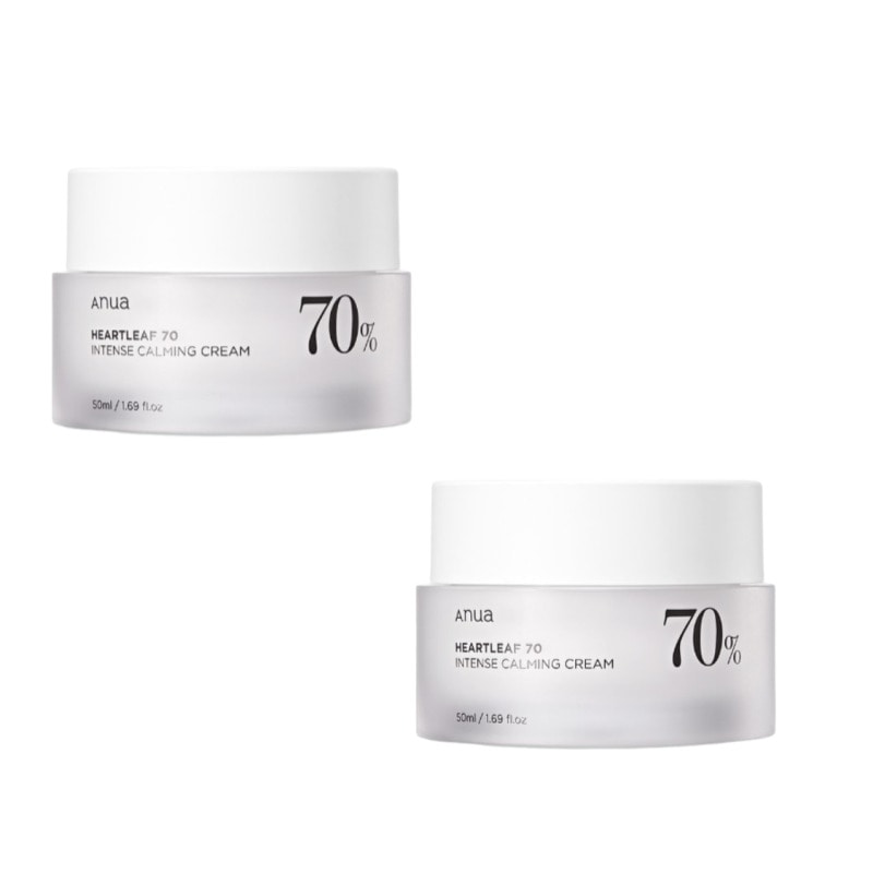 ドクダミ70% インテンス カーミングクリーム50ml+50m (肌鎮静/高保湿)