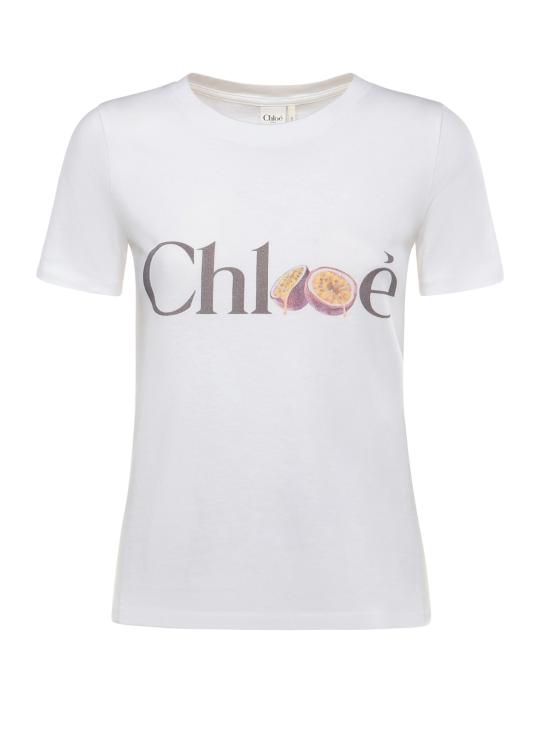 CHLOE Women Tops CH26SJH08197 101 White
