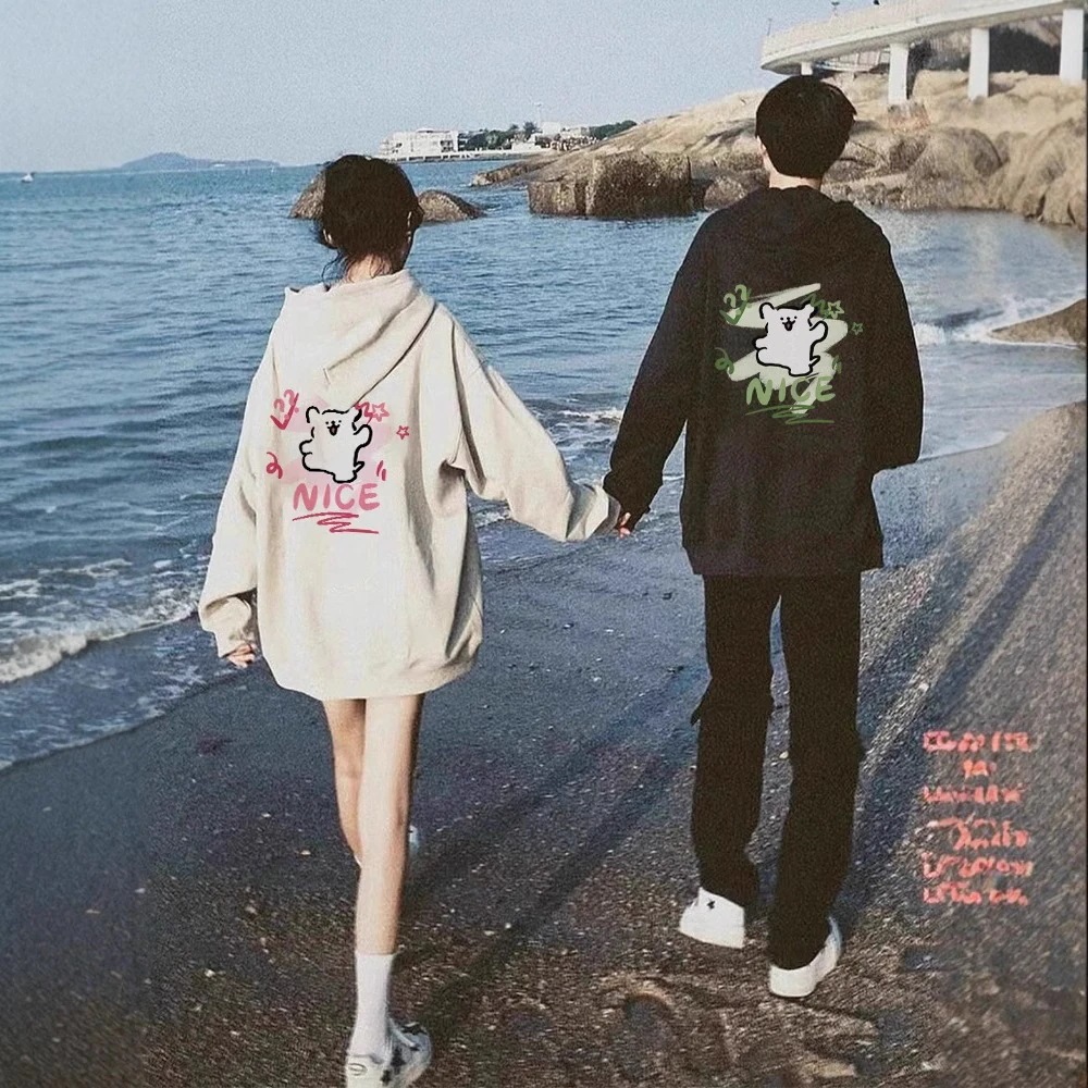 パーカー ゆったりスウェット 2025新作 シンプル カップル 百掛け 裏起毛 厚手 スウエットトップス アウター ロング着痩せ 大きめサイズ バレンタインデー 韓国ファッション