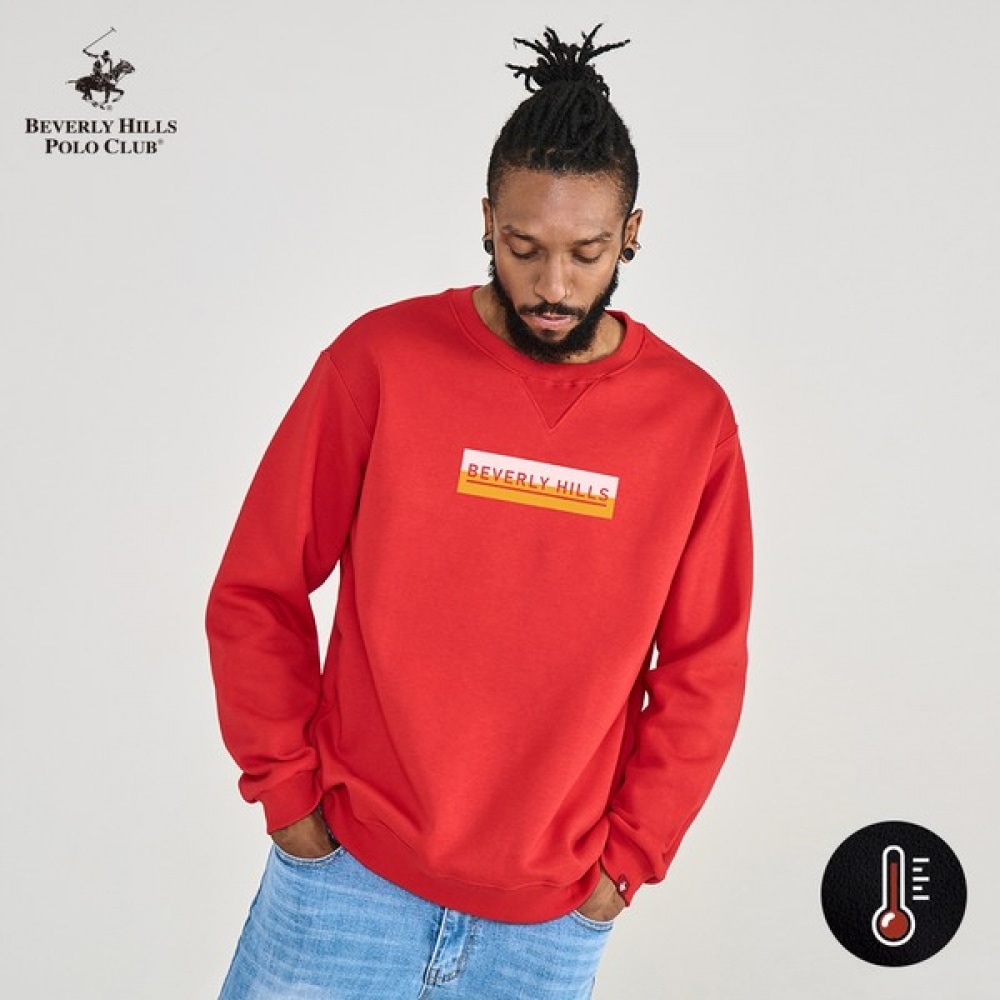 (ビバリーヒルズポロクラブ) ダブルカラーディグ起毛スウェットシャツ