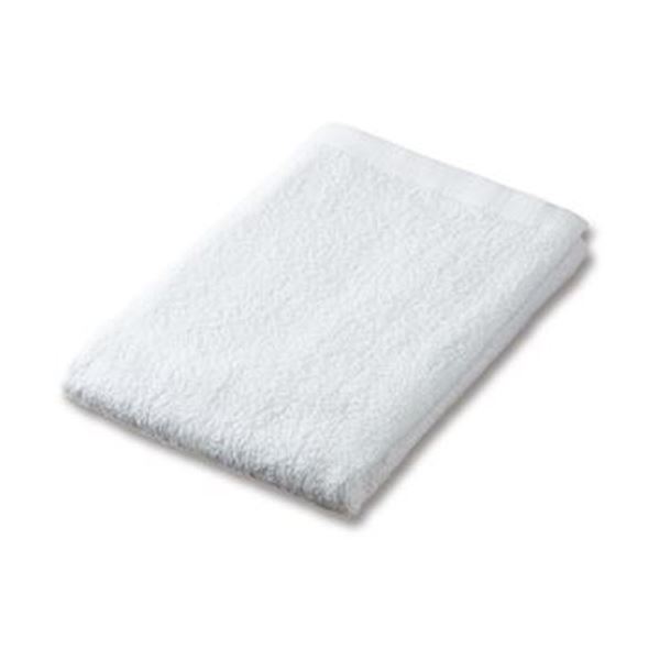 （まとめ）業務用バスタオル ホワイト 1枚[x20セット]
