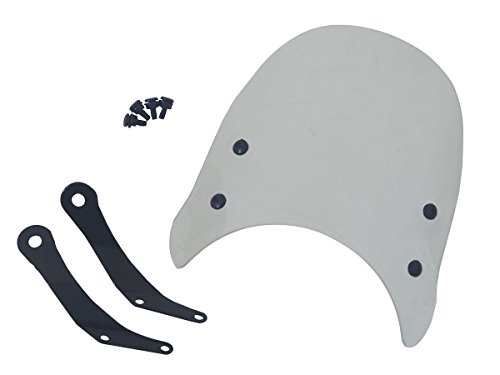 ワールドウォーク 汎用ネオクラシックメーターバイザー クリアws-18mc スクリーン