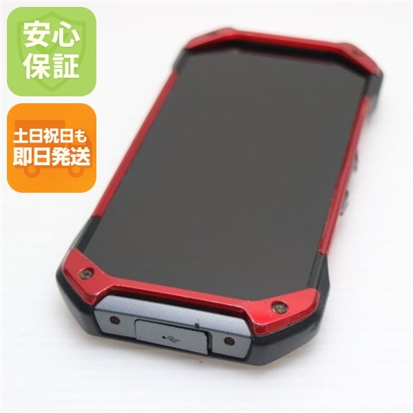 良品中古 TORQUE 5G KYG01 レッド 白ロム 本体 即日発送 土日祝発送OK 133