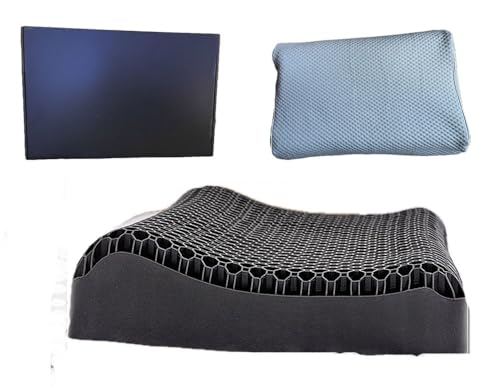 【最新】新素材TPEと竹炭素材を組み合わせた新素材枕 首が痛くならない 安眠枕 安眠枕 耐圧分散 横向き寝 無重力 ストレートネック ジェル枕 立体構造 通気性 いびき防止 テンセル枕カバー付 8,187円