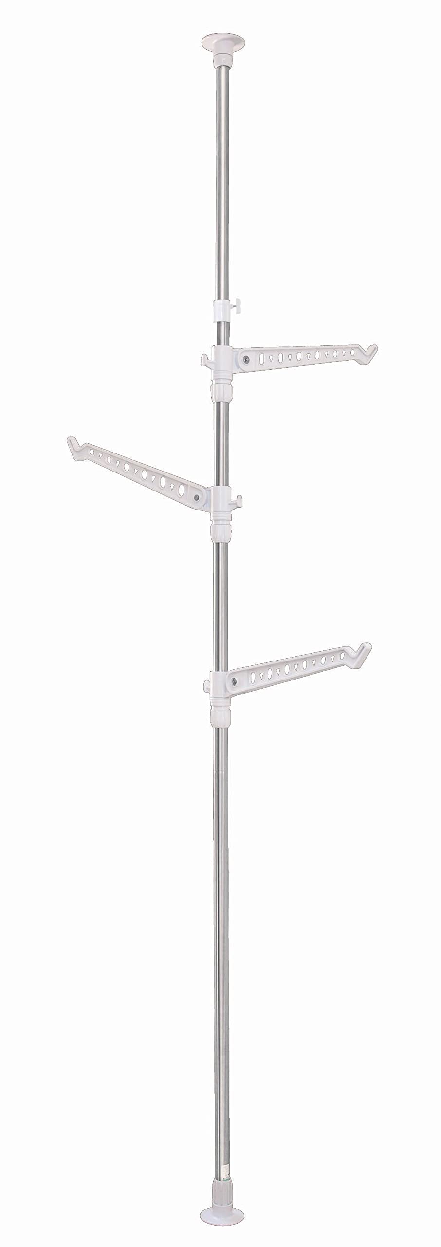 積水樹脂商事(Sekisuijushishoji)セキスイつっぱり式部屋干しシングルポールTHS-3N 取付範囲高さ200275cm