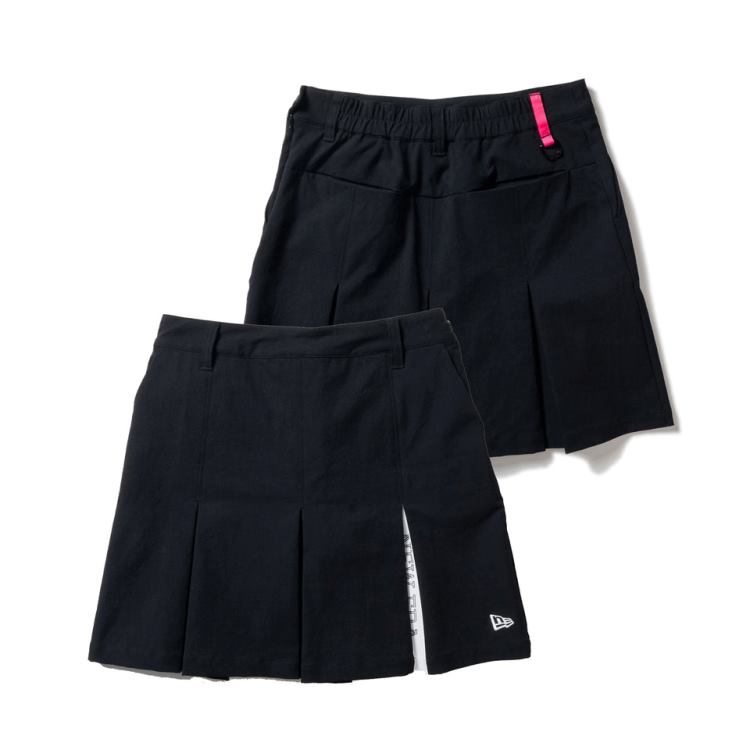 ニューエラ NEW ERA ゴルフ Womens プリーツスカート ブラック レディース 14326357