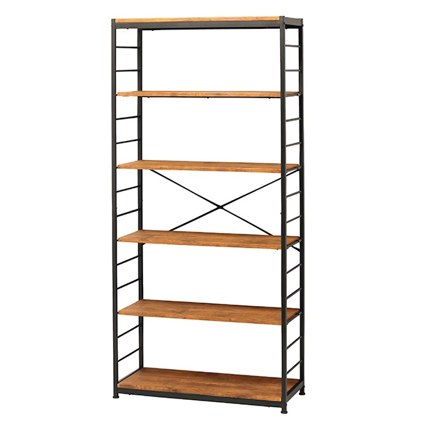 VKR-6(BR) ブラウン フリーラック6段