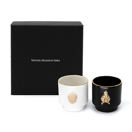 「韓国国立中央博物館公式グッズ」王と王妃 杯セット