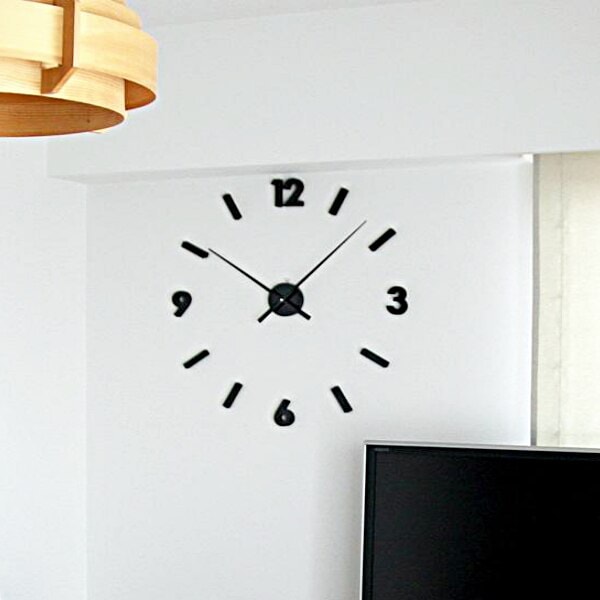 掛け時計 SEPARATE CLOCK 壁掛け 時計 レイアウト ステッカー 壁掛け時計