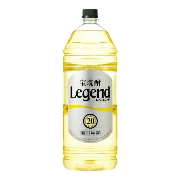 甲類焼酎 宝焼酎 レジェンド 20度 4000ml1ケース4本(004) 『FSH』