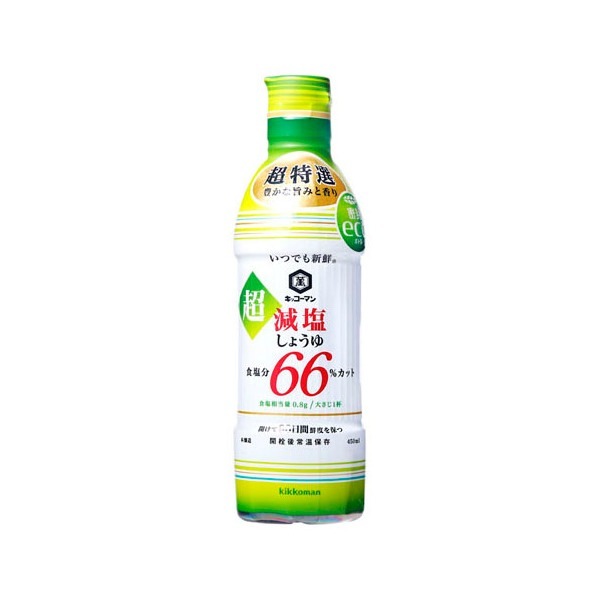 超減塩しょうゆ 66%カット 450ml 12 メーカー直送