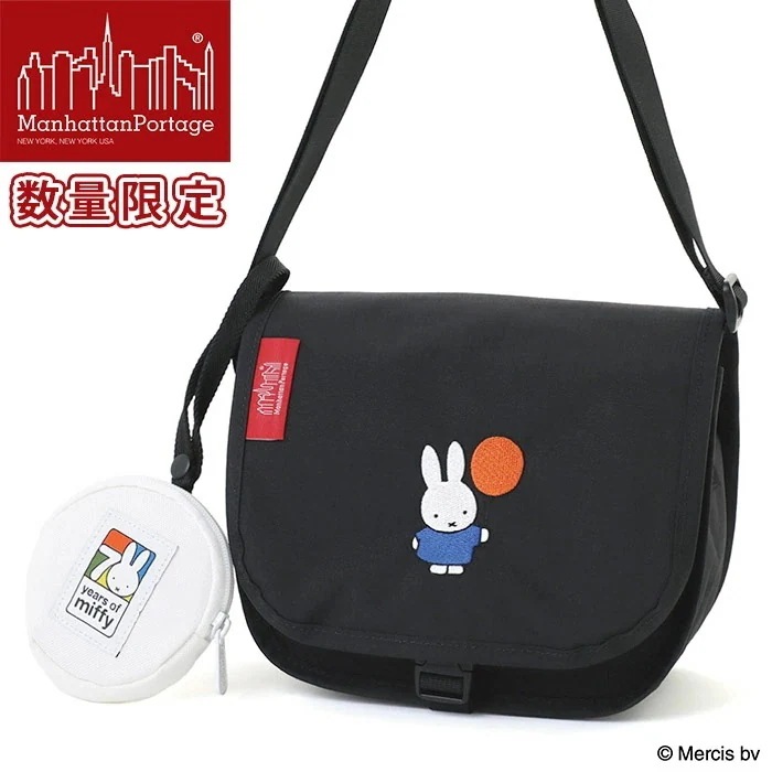 ショルダーバッグ 限定モデル ミッフィー フラップ ST. MARK S SHOULDER BAG BACK POCKET 500D CORDURA MIFFY 70TH MP1426BPMF70