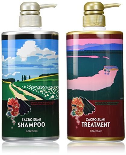 ザクロ精炭酸シャンプー・トリートメント 800ML ボトル セット