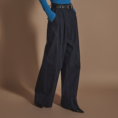 バーバリーブルーレーベル ノバチェック ホースロゴ刺繍 ベルト付