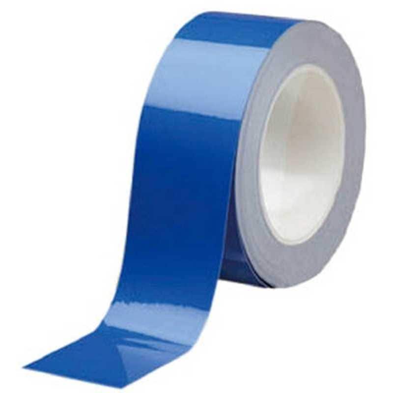 ミドリ安全　ベルデビバハードテープ 青 50mmX20m　VHT-50-BL