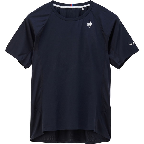 le coq sportif ルコック テニス メンズ エールフォルム ゲームシャツ テニス QTMXJA01-NV 半袖