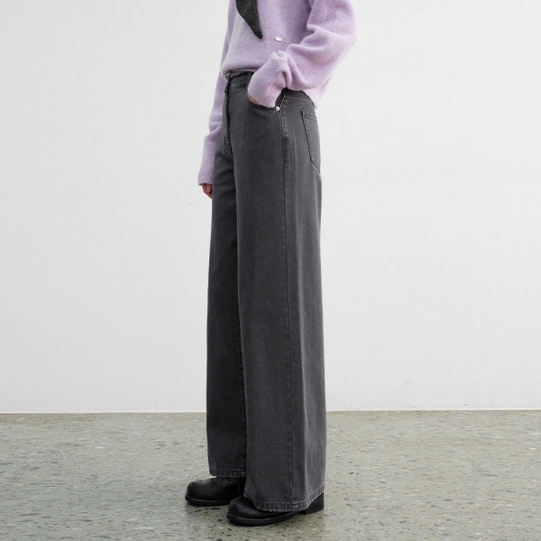 WARM DEMAGE WASHING DENIM PANTS (PT-5728)