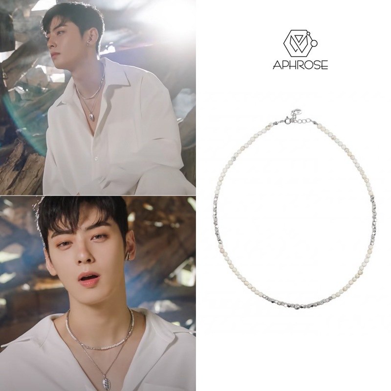 Persona Ball Bead Necklace_ASTRO チャウヌ着用