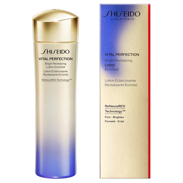 資生堂　化粧水　乳液　バイタルパーフェクション ブライトリバイタル ローション エンリッチド / 本体 / 150mL　エマルジョン エンリッチド / 本体 / 100mL / フローラル