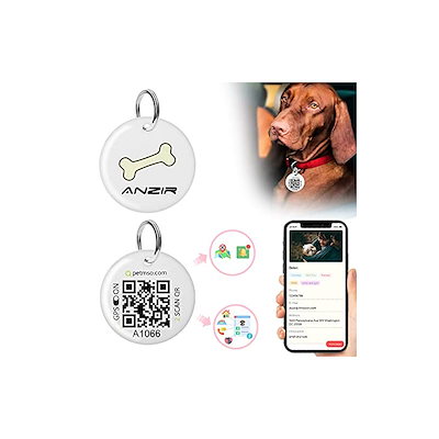 Qoo10 Anzir Qr ドッグタグ 犬と猫用 ペット