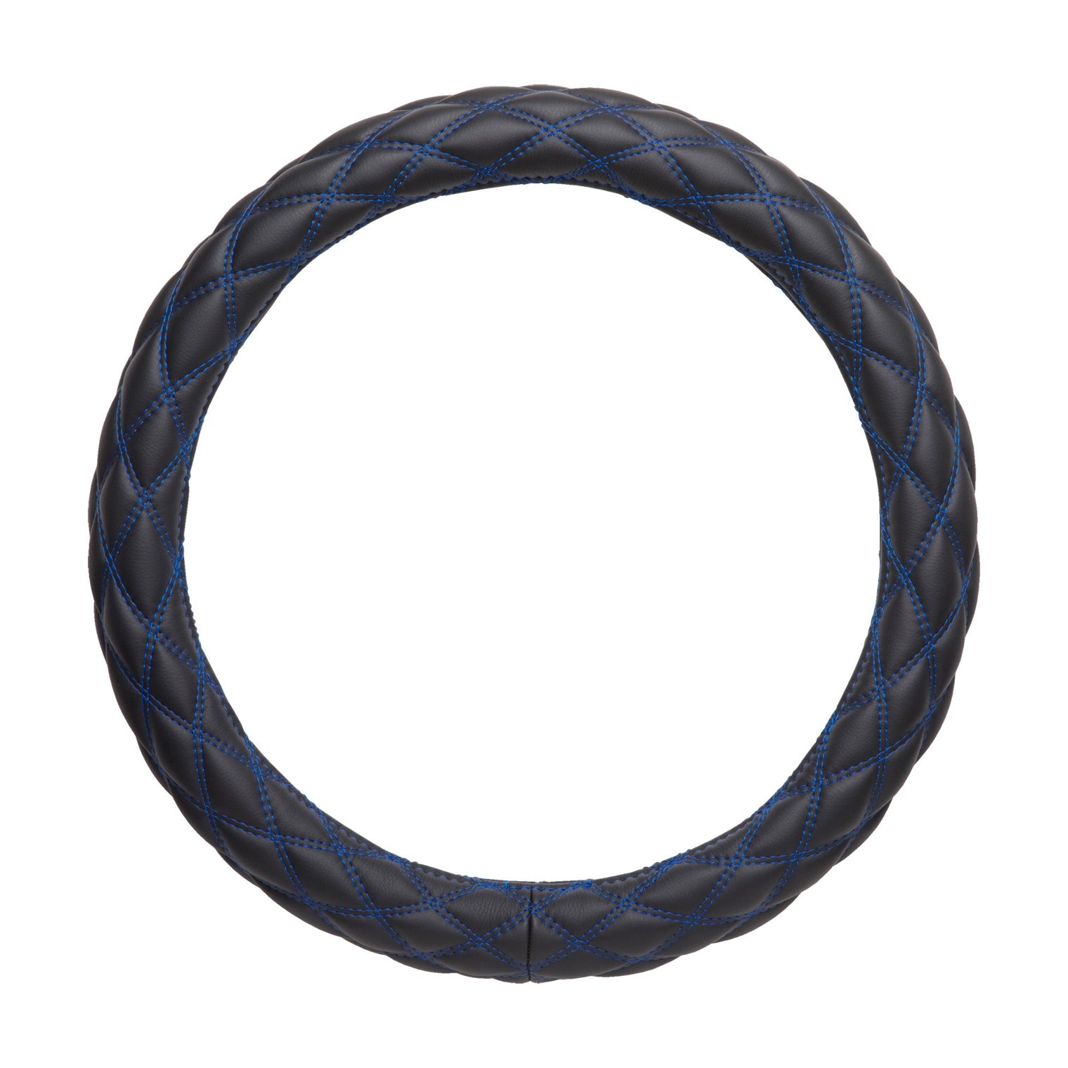 雅(ミヤビ) 極太ハンドルカバー NEWブレイクキルト ダブルステッチダイヤ ML マットブラック×ブルー HC-BQW-MLMBKBL 5,508円