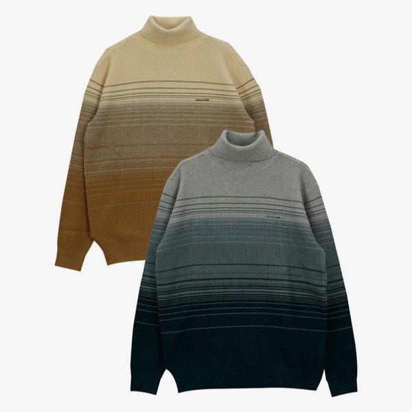 グラデーションロングタートルニット CDAABKR4321_JJ