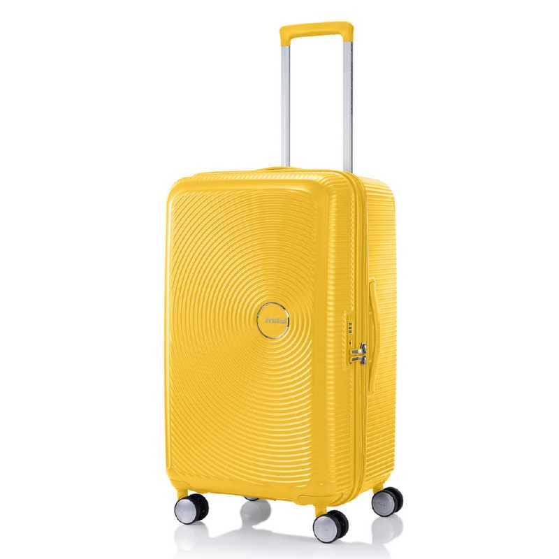 アメリカンツーリスター　スピナー 73 トランク型 ハードキャリー 4～6泊にオススメ TSAダイヤルロック式 CURIO(キュリオ) ［TSAロック搭載］ ゴールデンイエロー　AO8*16049その他 バッグ