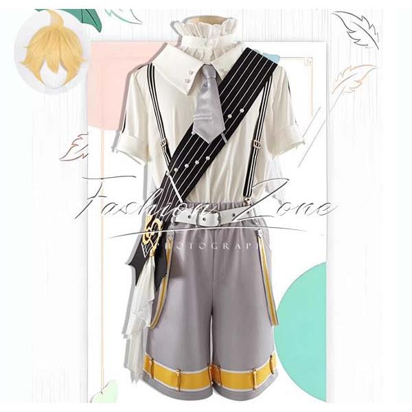 初音ミク 風 鏡音レン 交響曲2024 コスプレ衣装 ウィッグ cosplay ハロウィン 演出服 変装
