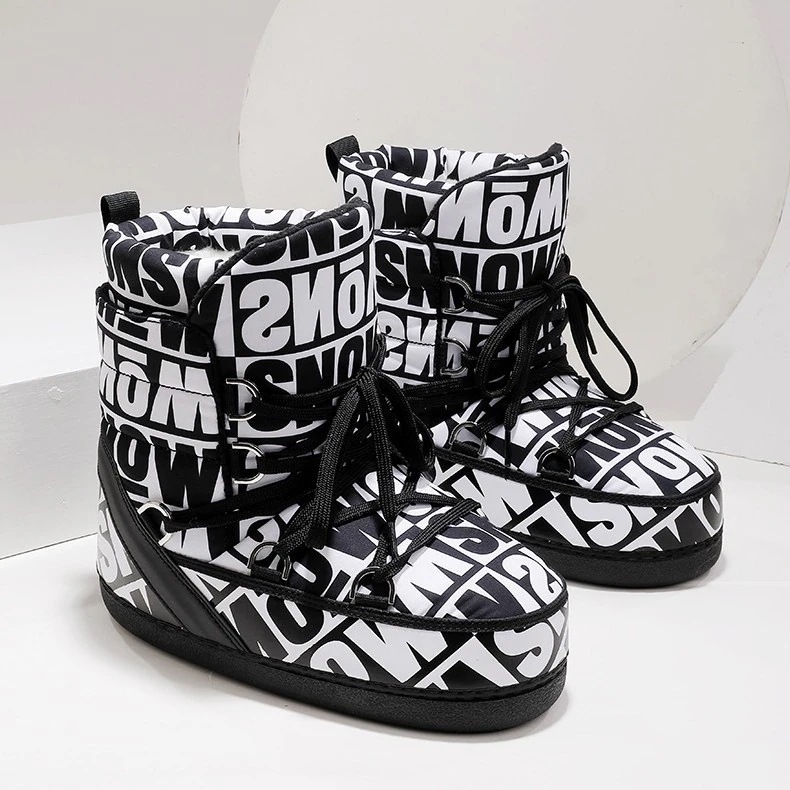 2枚1OO円OFF！緊急SALE!!!今買いたいが特惠！男女兼用 ロングブーツ レディーススノーブーツ 雪靴 歩きやすい 防寒靴 スキー 裏ボア シューズ 防水防寒アウトドアスキー履きやすい女 靴 レ