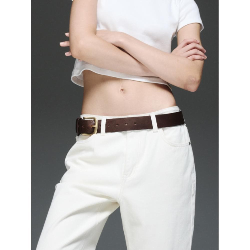 GLOWNY G COMFORT BELT BROWN GY24CLBBT001BR