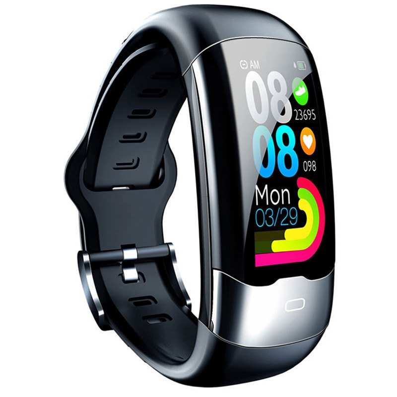 スマートウォッチ 日本語 血圧 正確 心拍数 心電図 メンズ レディース iphone SpO2測定 6,334円