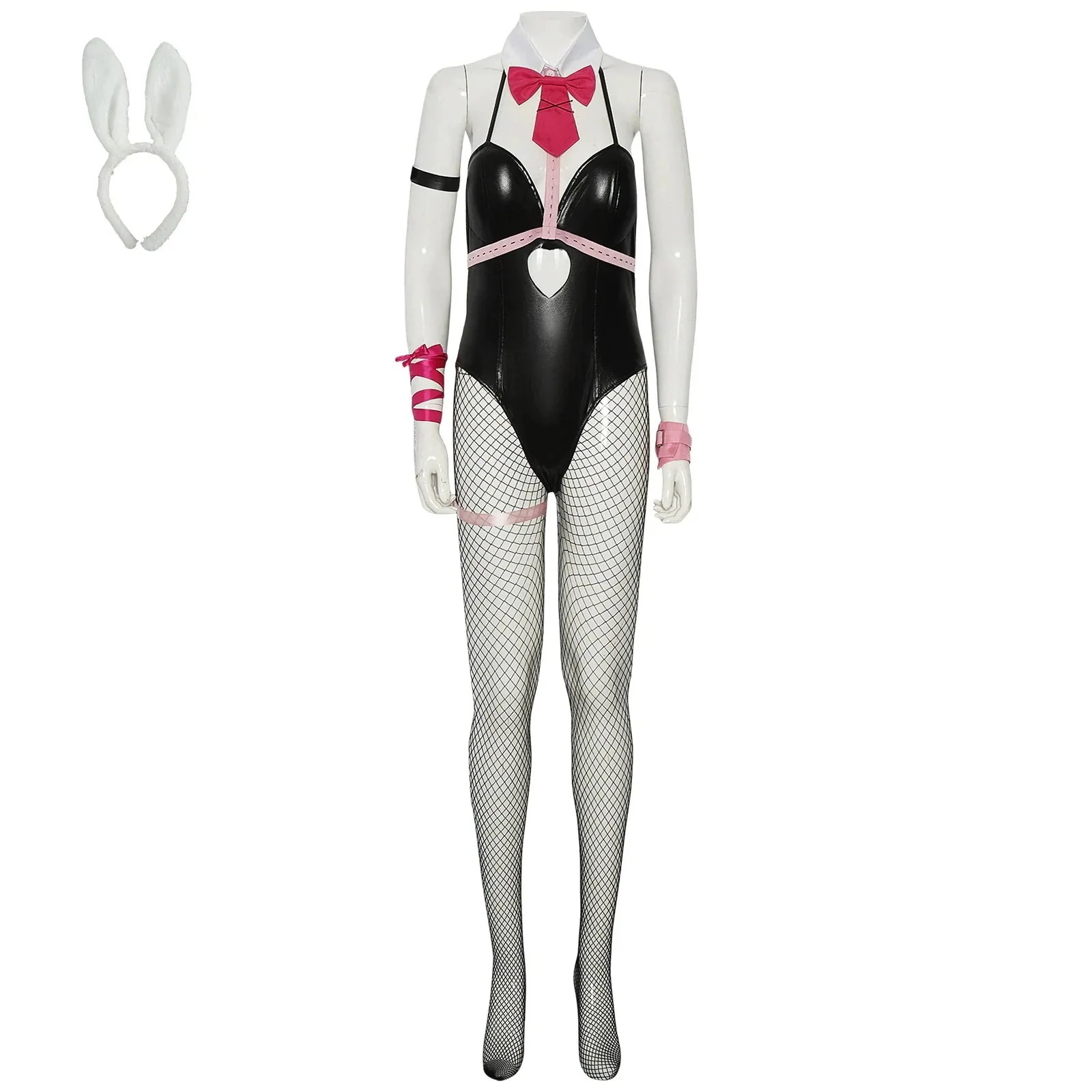 ウサギ穴cos服ハロウィーンウサギ女セクシーなワンピース水着コスプレキャラクターは服装を演じます